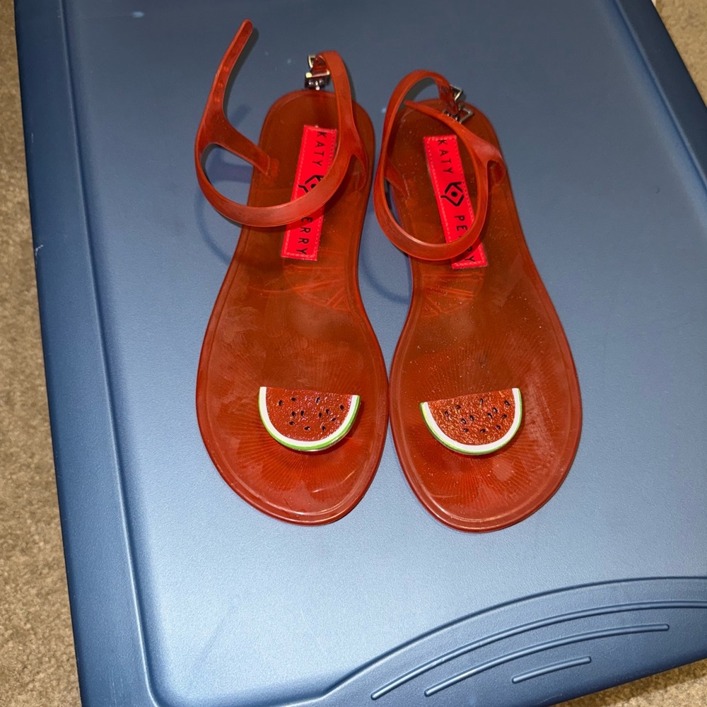 Katy Perry Watermelon jelly sandals